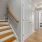 upstairs hallway with recessed lighting